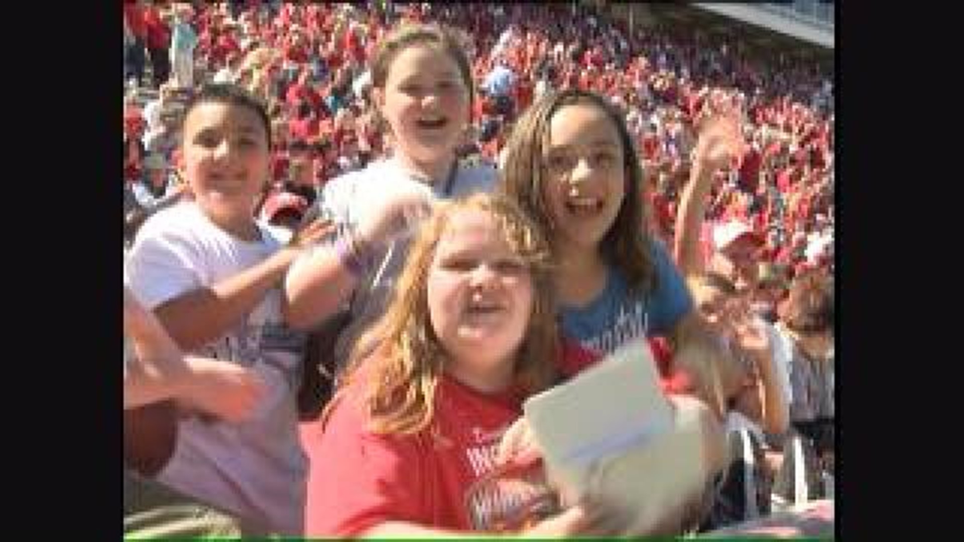 Fans Pumped at Red-White Game