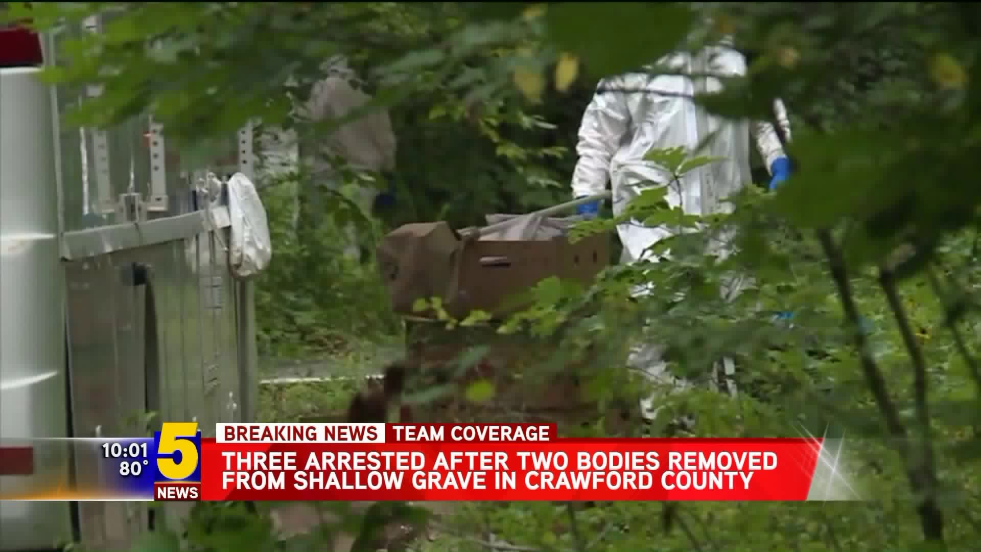 Three Arrested In Crawford County Murder Investigation