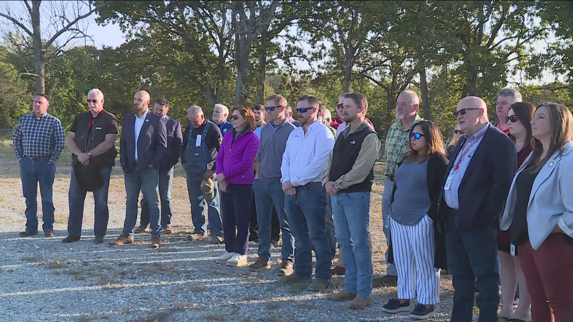 The new building will be the home of the county's Department of Emergency Management and is expected to help coordination between first responders.