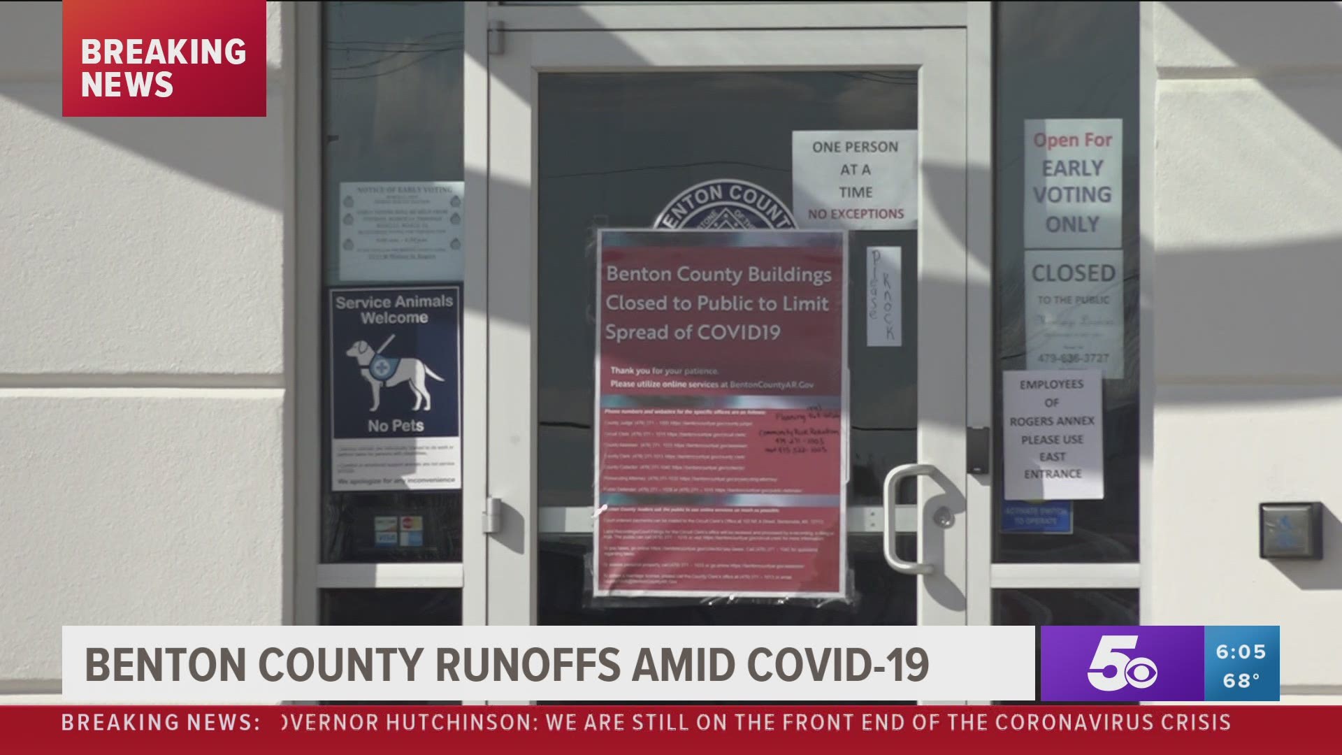 Benton County runoffs amid COVID-19