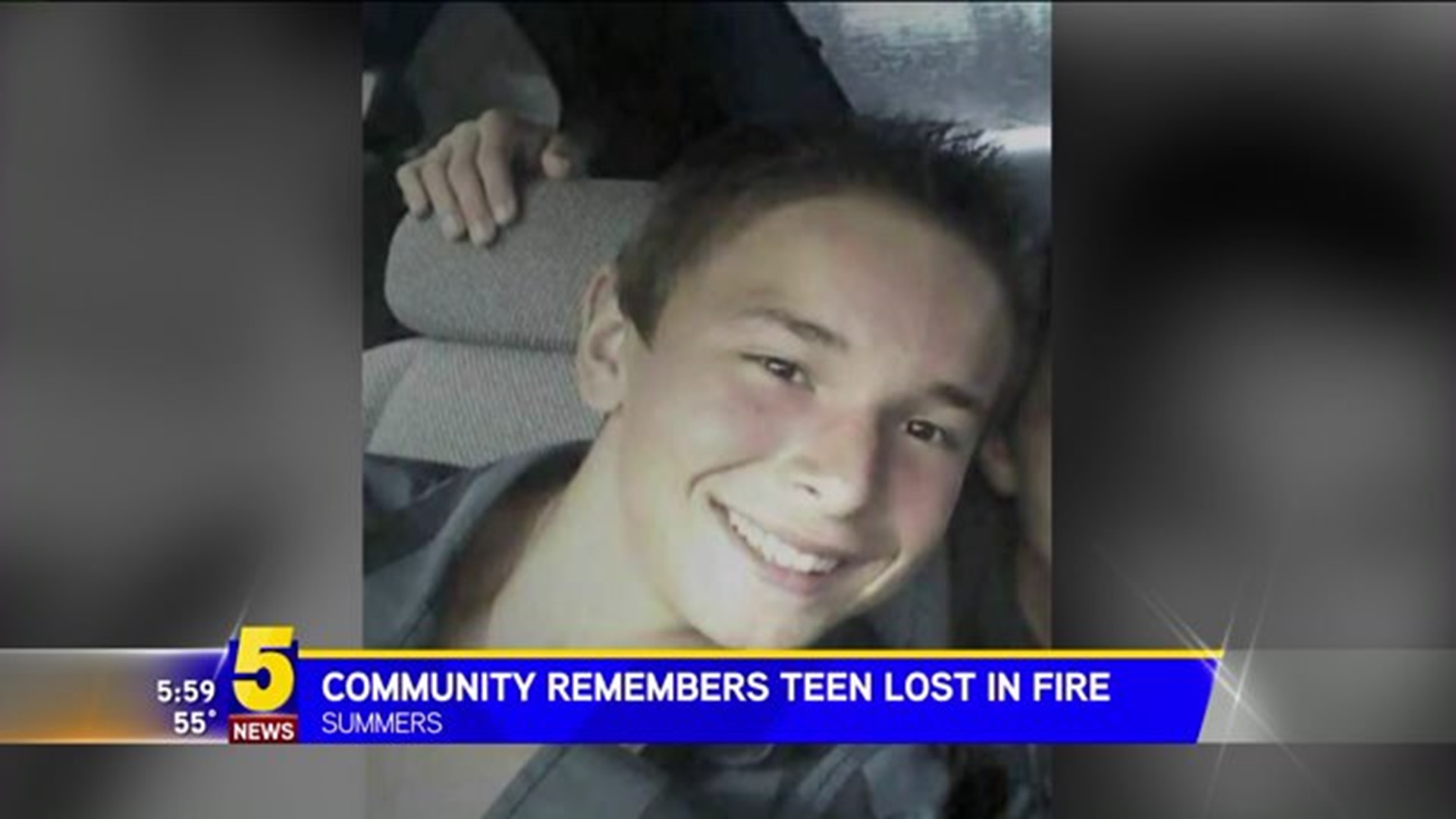 14 YEAR OLD BOY DIES IN HOUSE FIRE