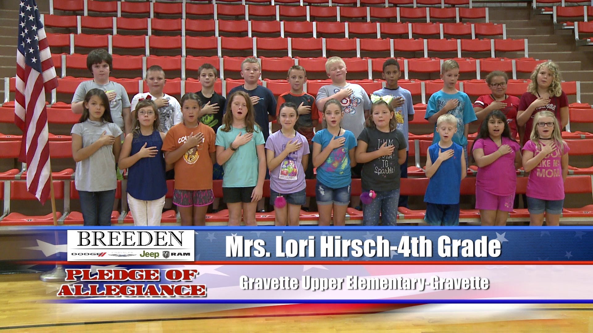 Mrs. Lori Hirsch  4th Grade  Gravette Upper Elementary  Gravette