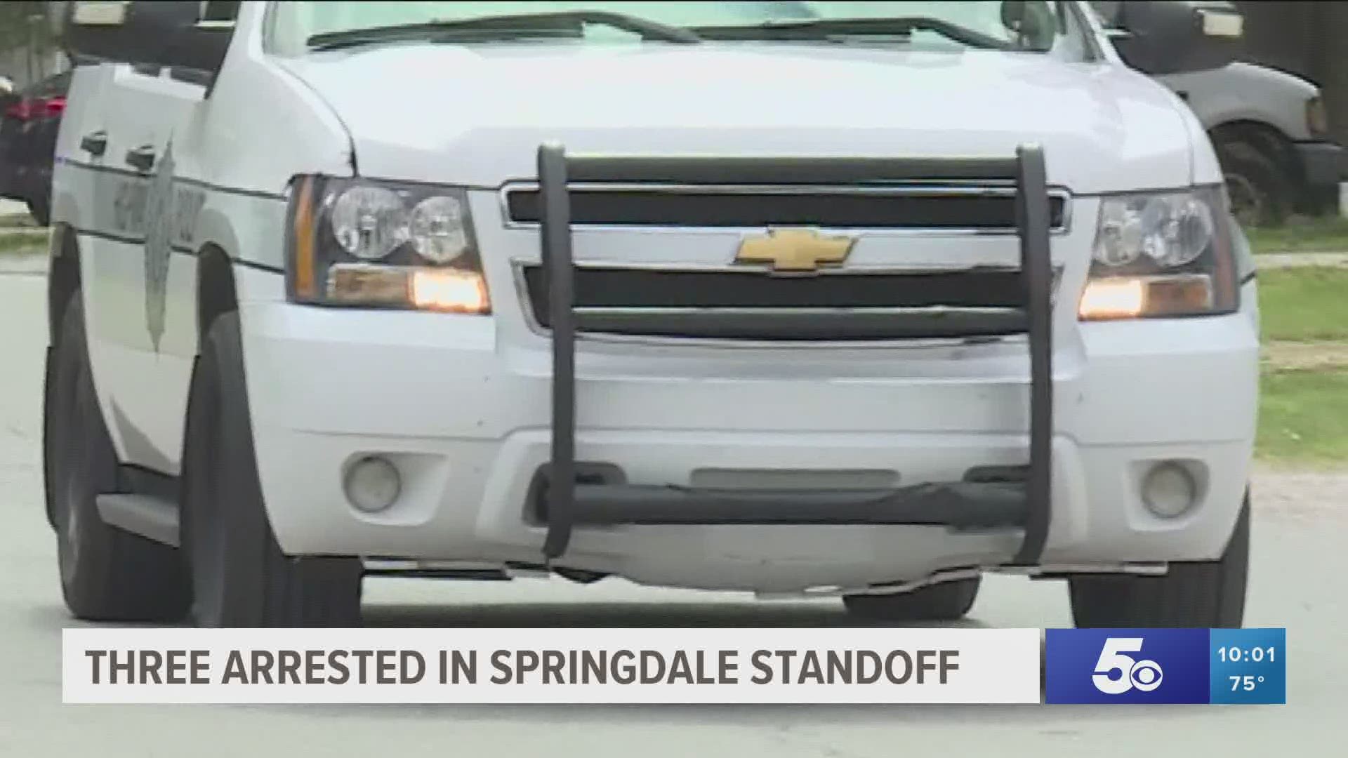 Three arrested in Springdale standoff