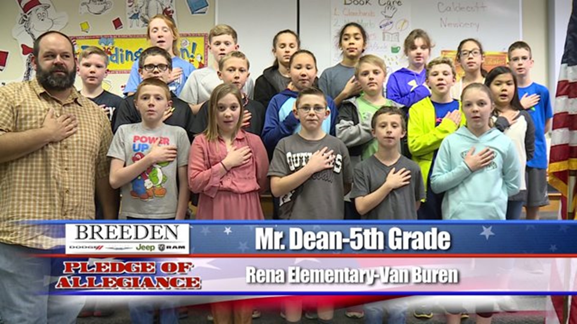 Rena Elementary - Van Buren, Mr. Dean - Fifth Grade