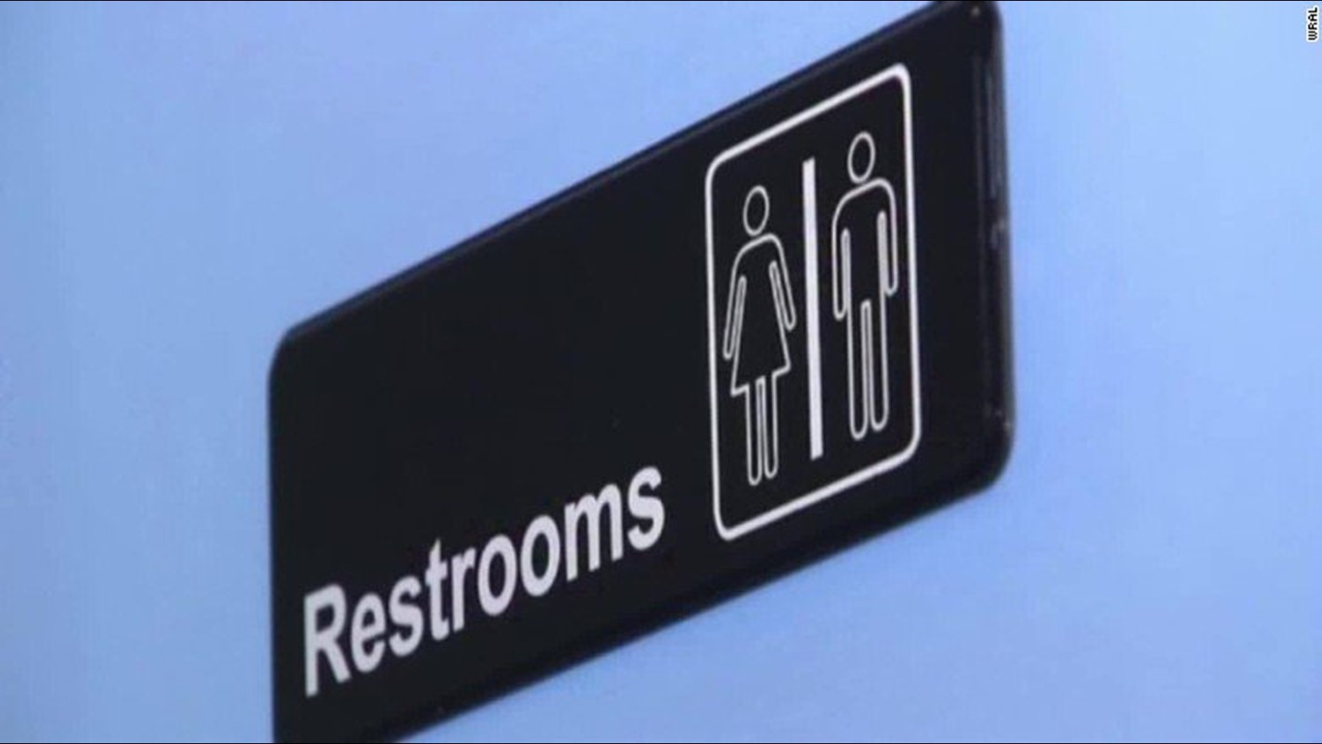 The law will prohibit transgender people at public schools from using the restroom that matches their gender identity.