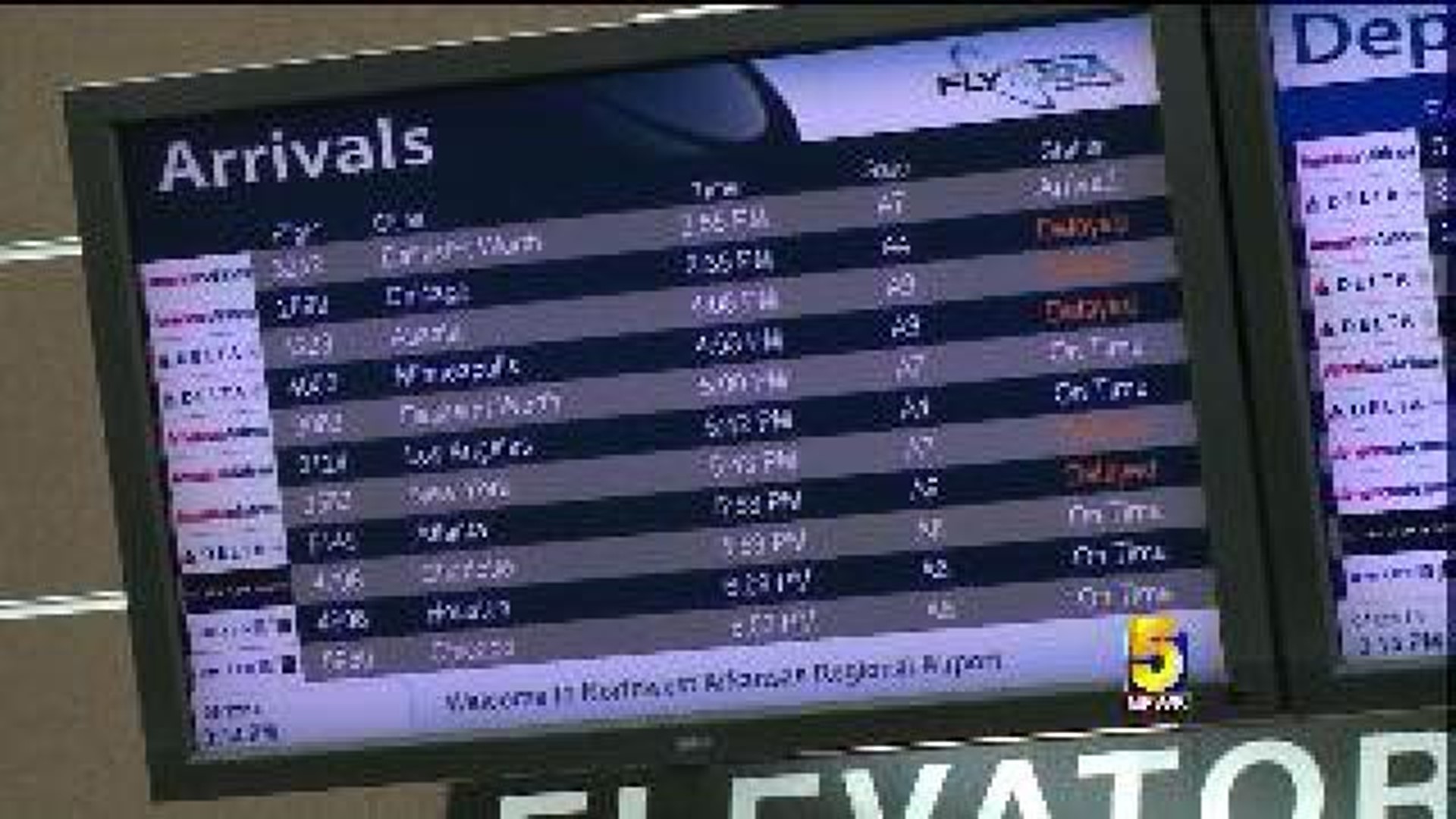 Flight Cancellations At Northwest Arkansas Regional Airport
