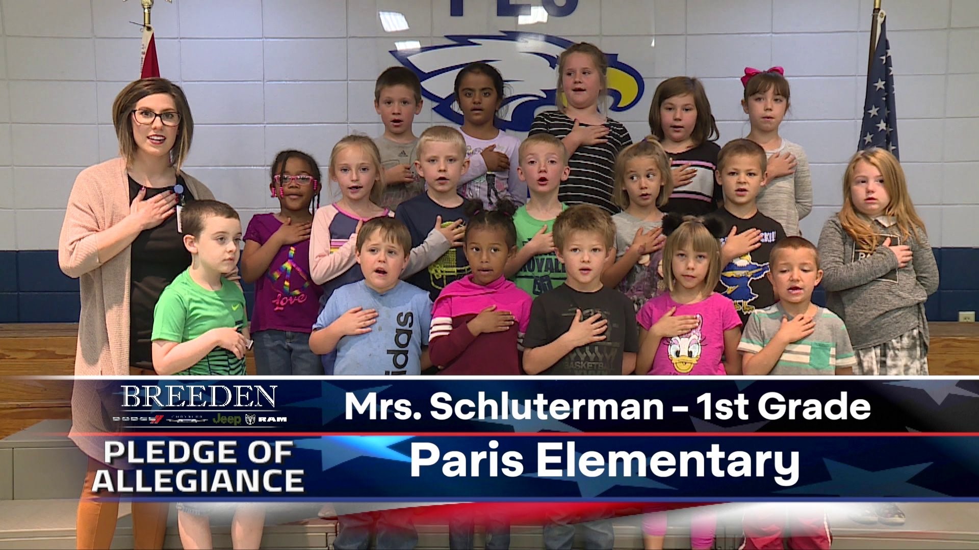Mrs. Schluterman 1st Grade Paris Elementary