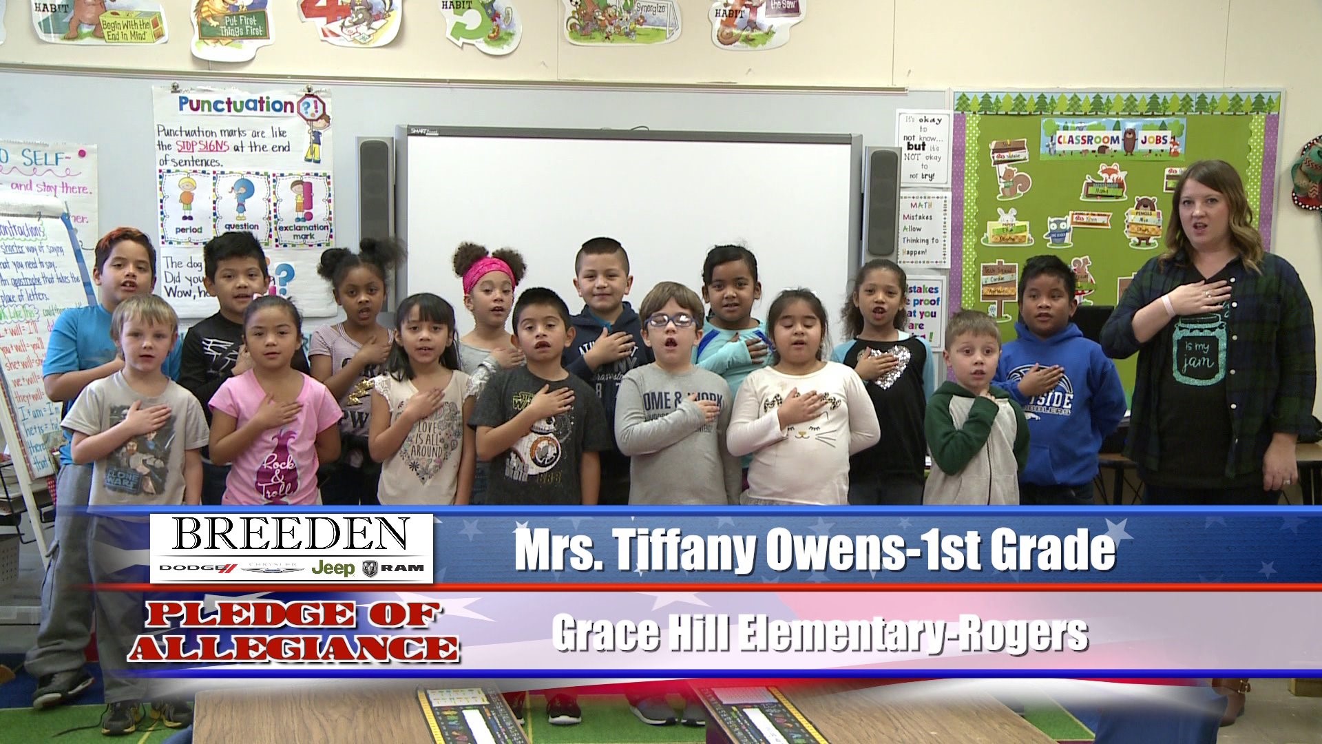 Mrs. Tiffany Owens  1st Grade  Grace Hill Elementary - Rogers