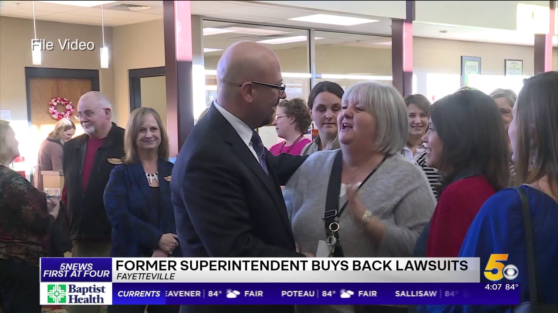 Former Fayetteville Superintendent Buys Back Lawsuits