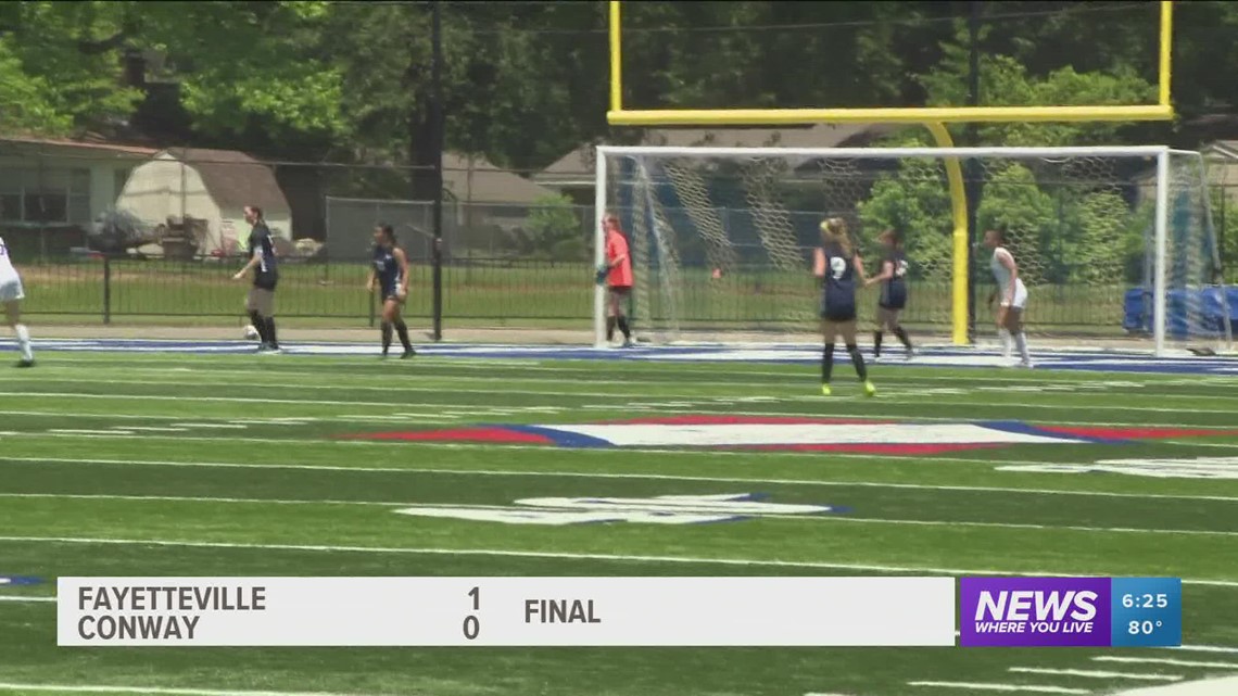 Bentonville and Fayetteville girl's soccer teams advance to 6A semifinals