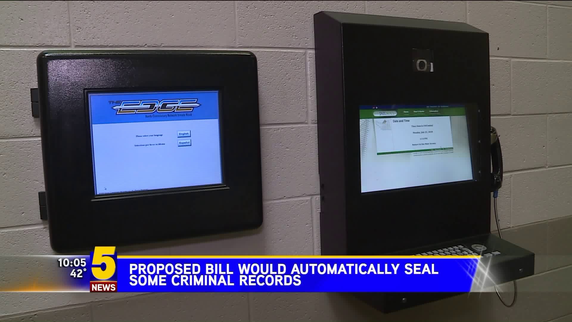 Proposed Bill Would Automatically Seal Some Criminal Records