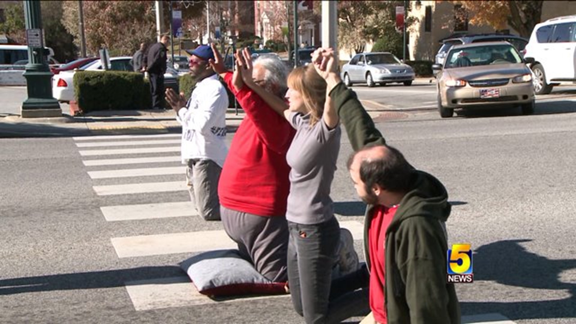 Protest In Fayetteville