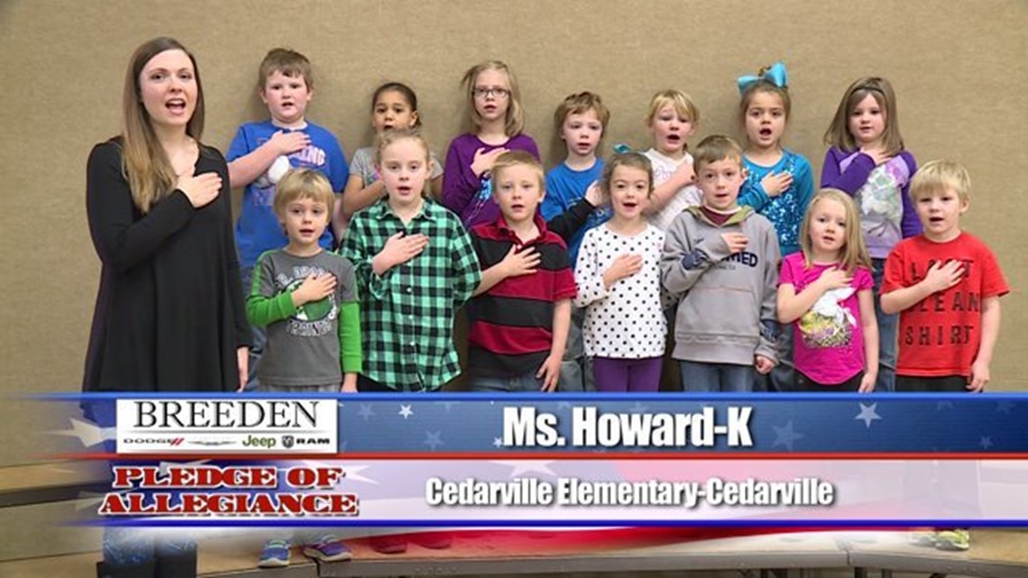 Cedarville Elementary, Cedarville Ms. Howard Kindergarten
