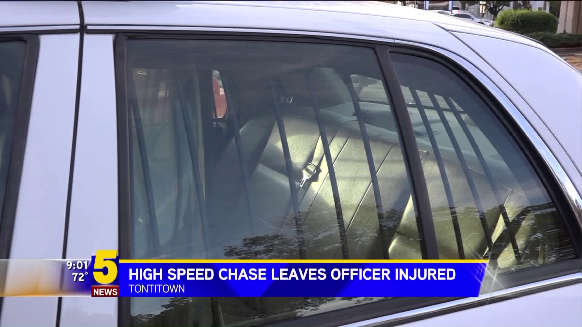 High Speed Chase Leaves Officer Injured