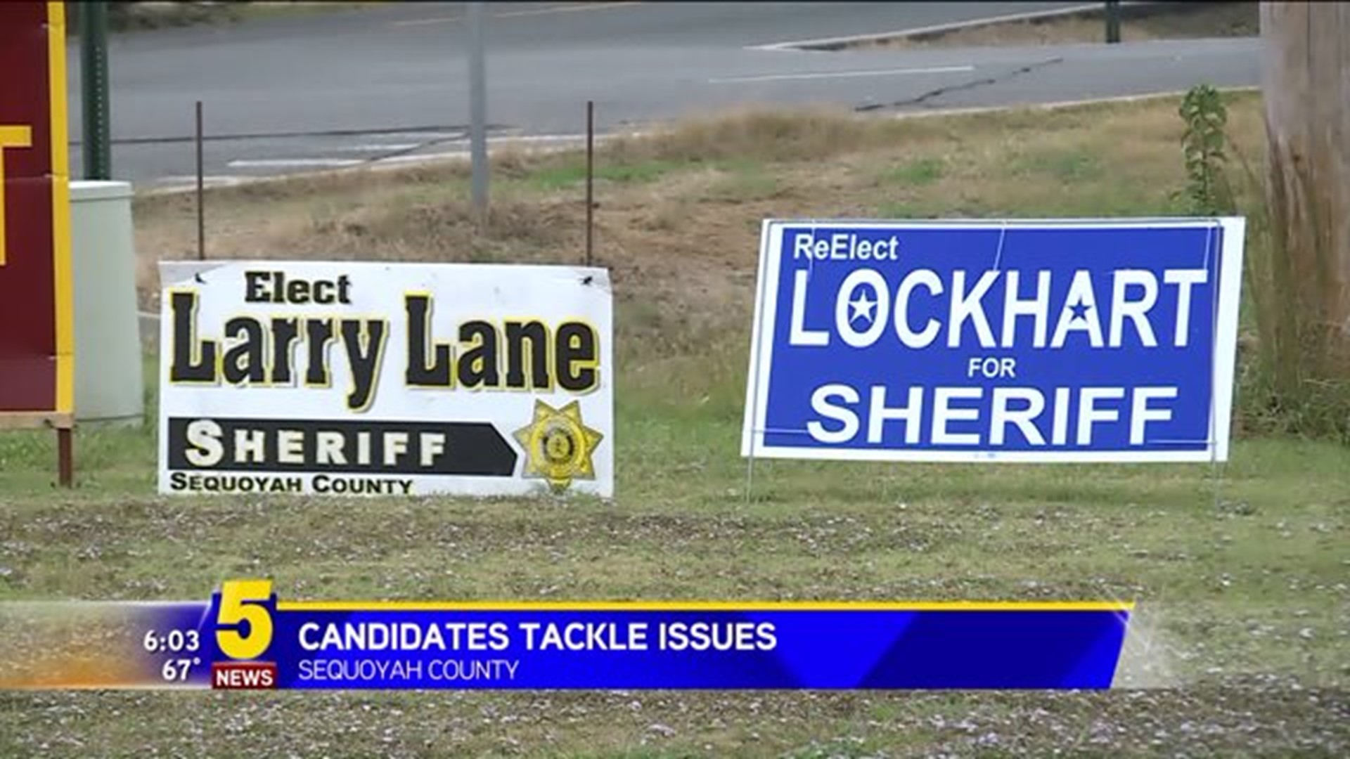 Candidates Tackle Issues