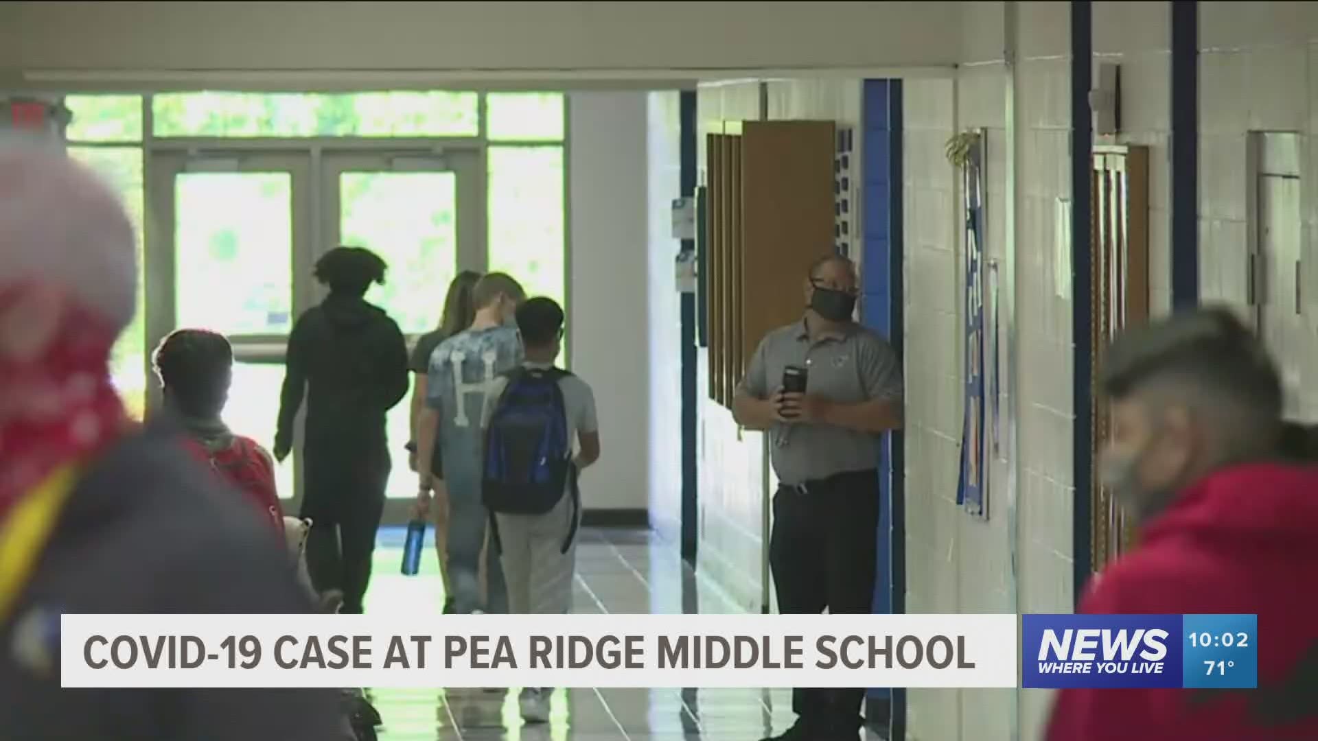 Pea Ridge Middle School is pivoting to remote learning for Sept. 9, following a positive COVID-19 case being reported in the building. https://bit.ly/32dzivk