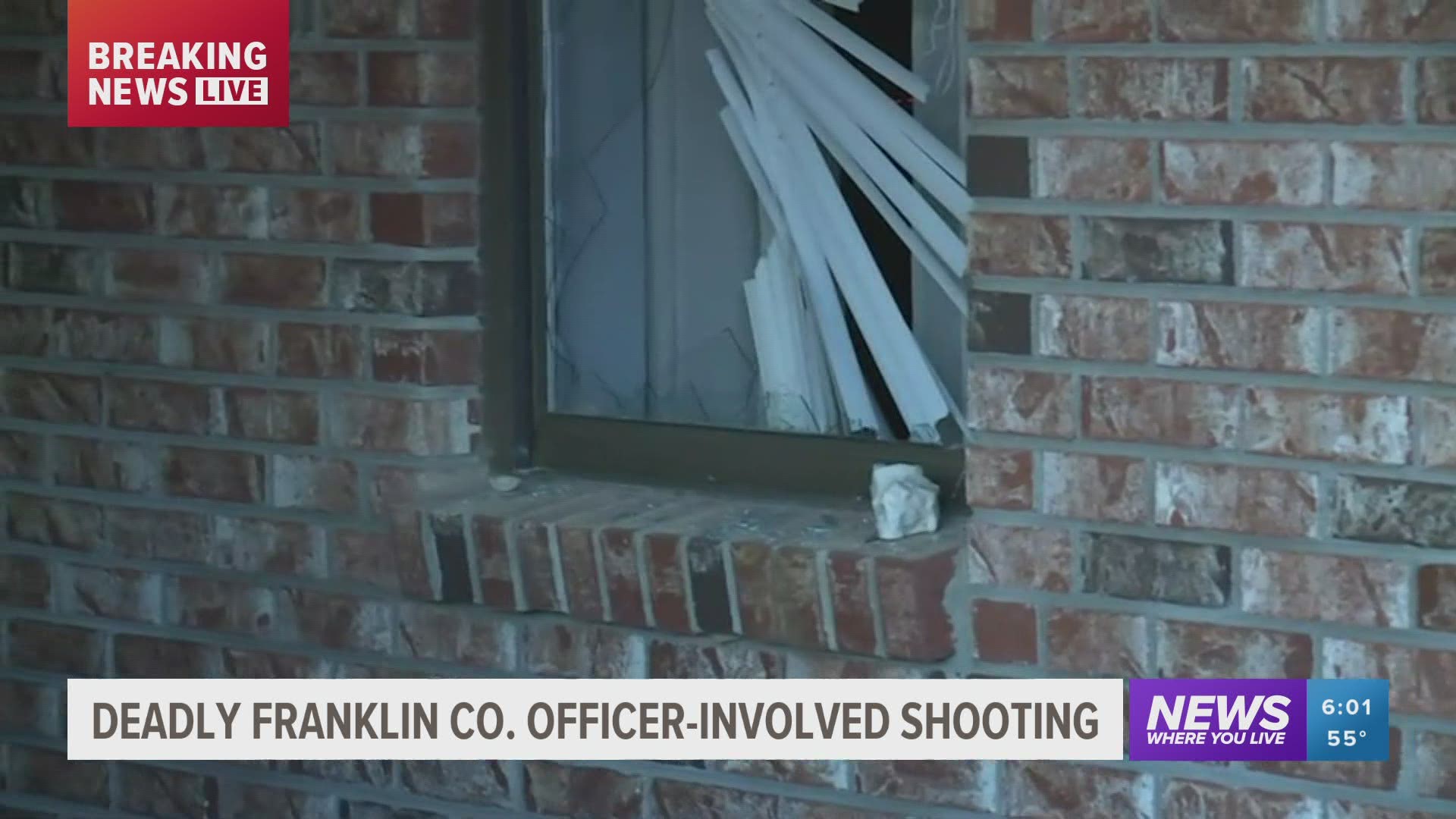 Police say the deputy ordered Adam Cunningham to drop the bat, but he refused the order and began to advance toward the deputy who fired his gun, striking him.