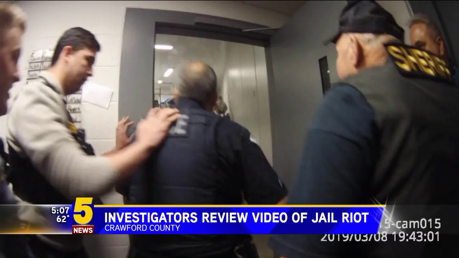 Investigators Review Video Of Jail Riot