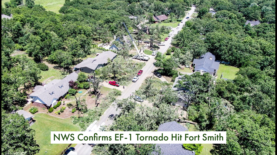 NWS Confirms EF-1 Tornado Hit Fort Smith Saturday | 5newsonline.com