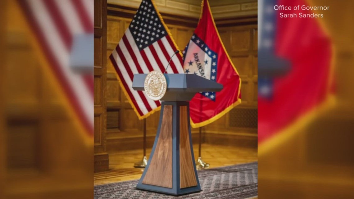 Controversial $19,000 lectern sparks audit request in Arkansas ...