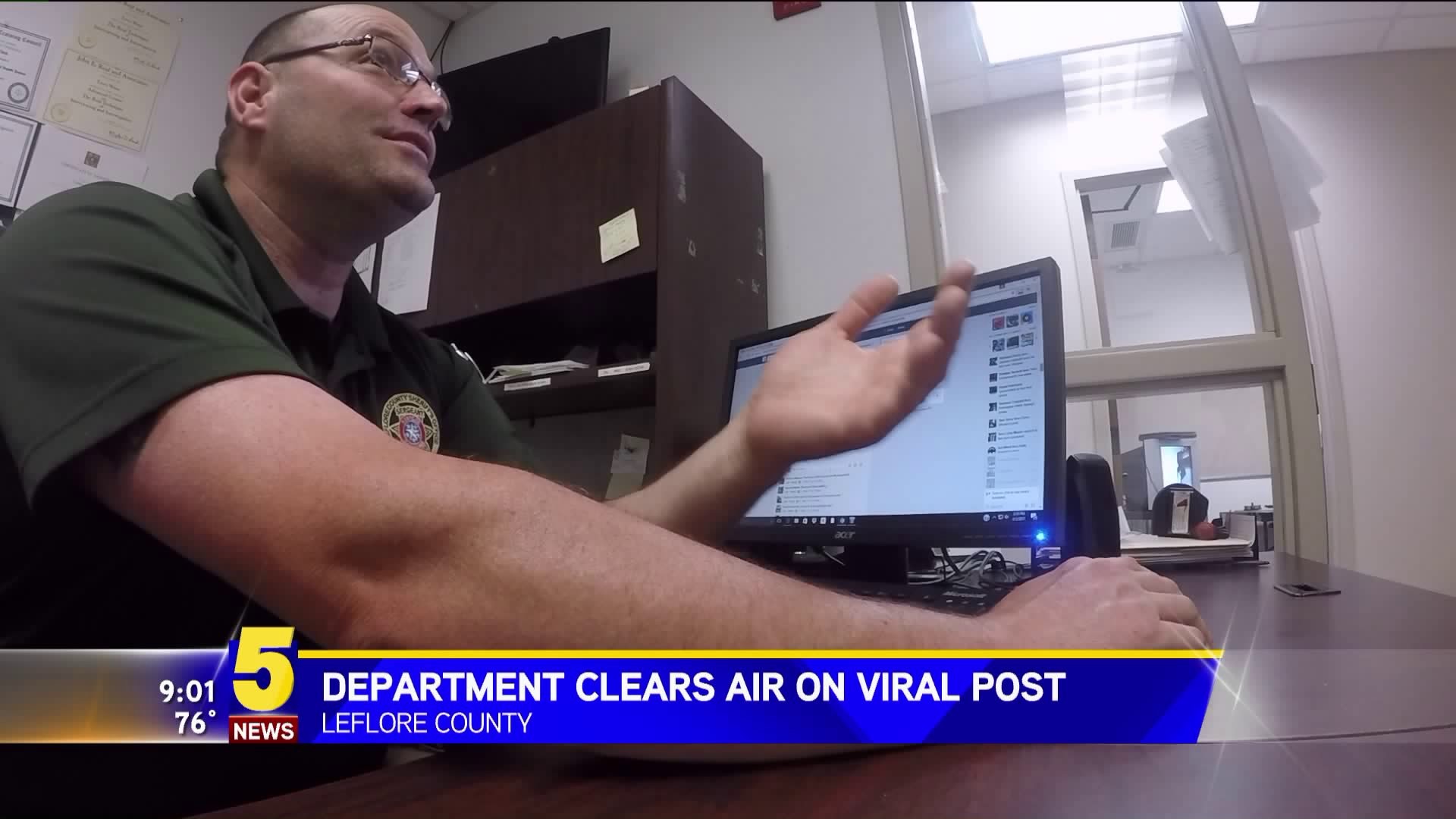 Department Clears Air On Viral Post