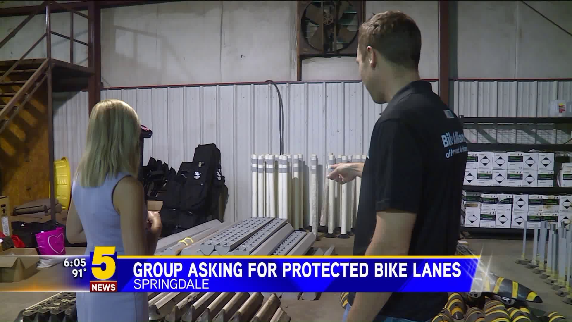 Group Asking For Protected Bike Lanes