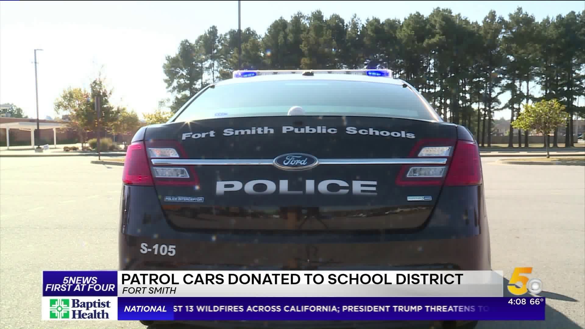 Patrol Cars Donated To Fort Smith School District Police Force