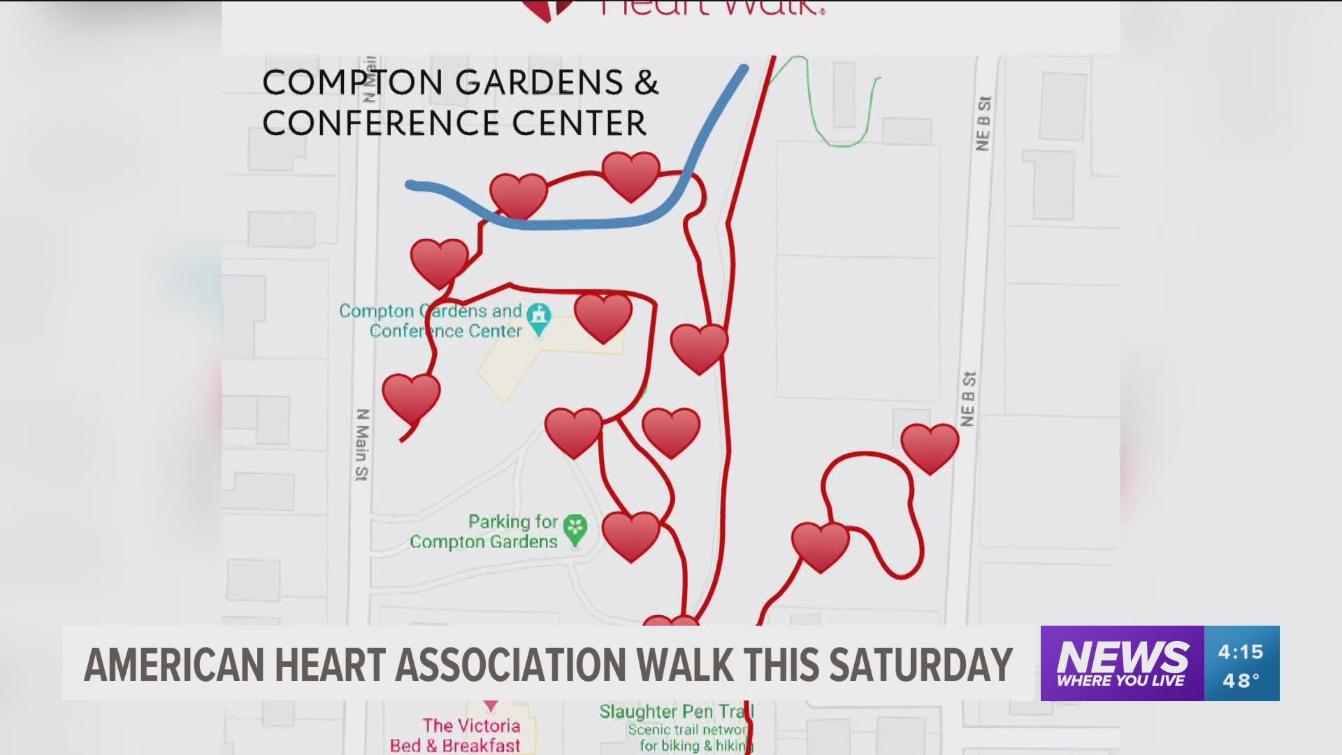 The American Heart Association heart walk is this Saturday, and although the event will be different because of the pandemic, the mission is still the same.