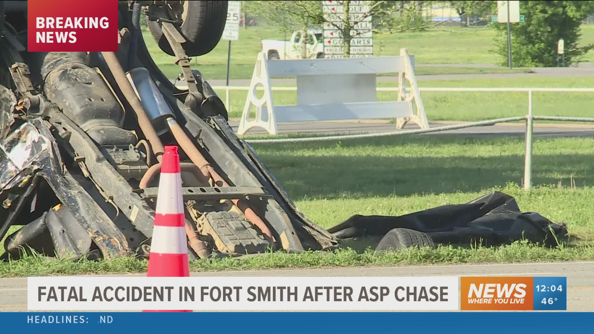 Fatal accident in Fort Smith after ASP chase