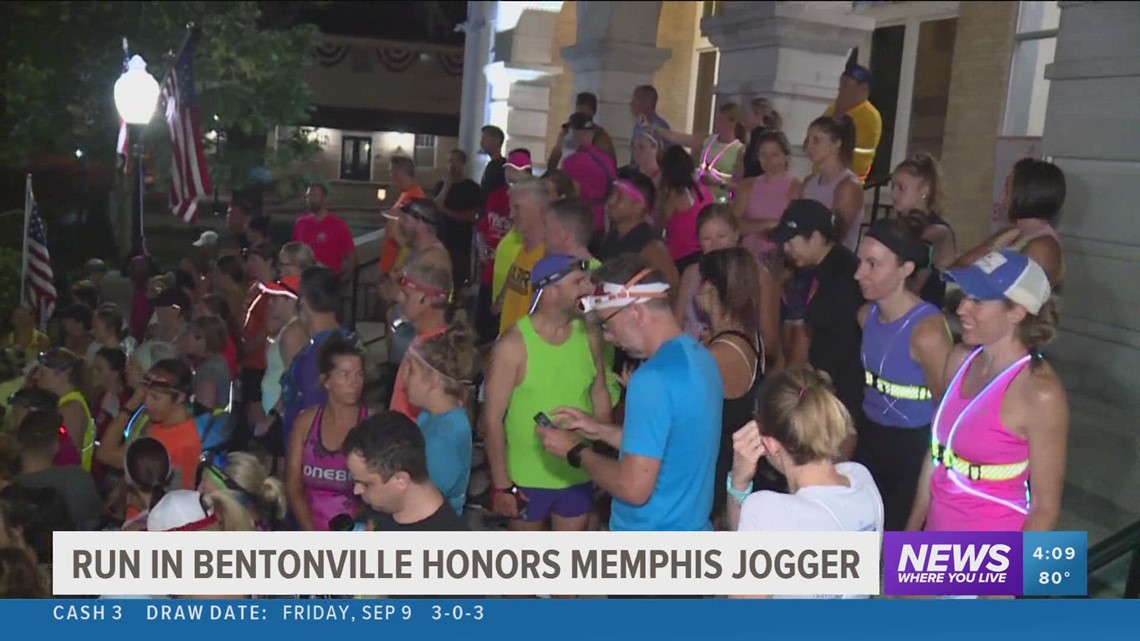 Memorial run held in Bentonville for murdered Memphis jogger Eliza ...