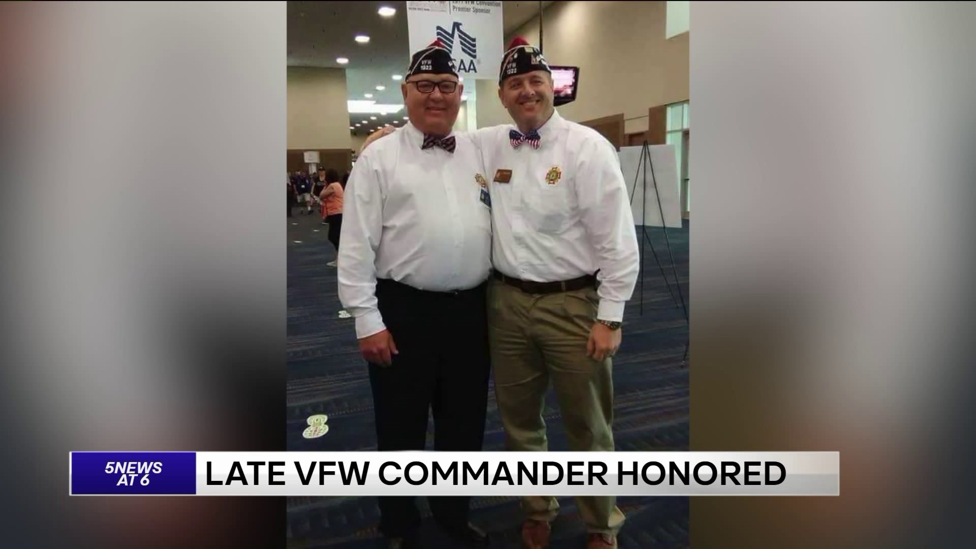 Late VFW Commander Honored