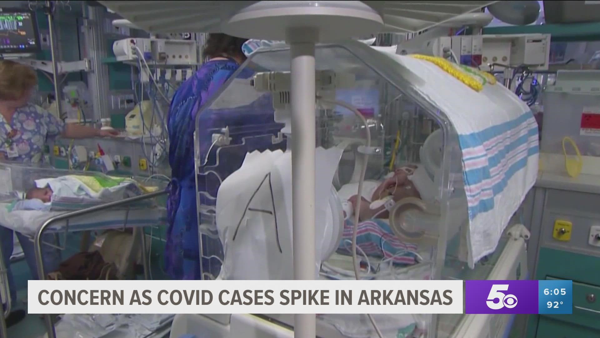 With the surge in COVID-19 cases, Baptist Health is adding more ICU beds to accommodate the growing number of adult patients and babies in the neonatal unit.