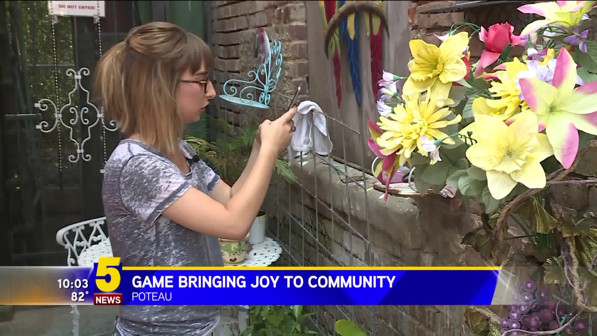 Scavenger Hunt Game Bringing Joy To Community