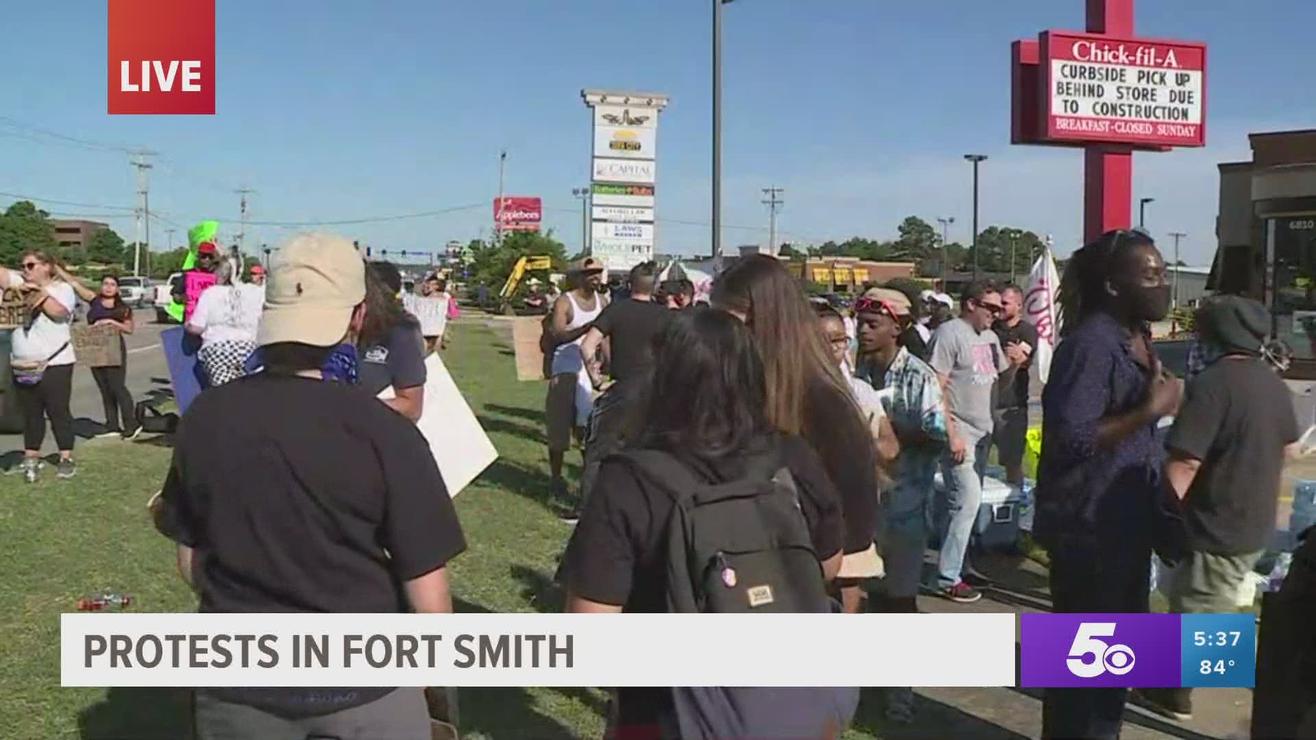 Protests in Fort Smith