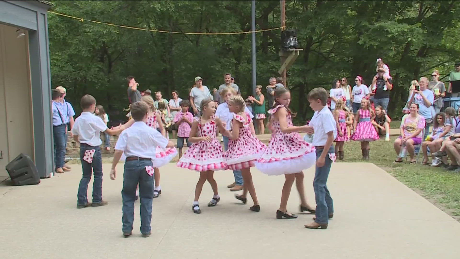 The square dancing portion started in 1958. Over the years, the fair has adopted dance exhibitions and competitions for the kids.