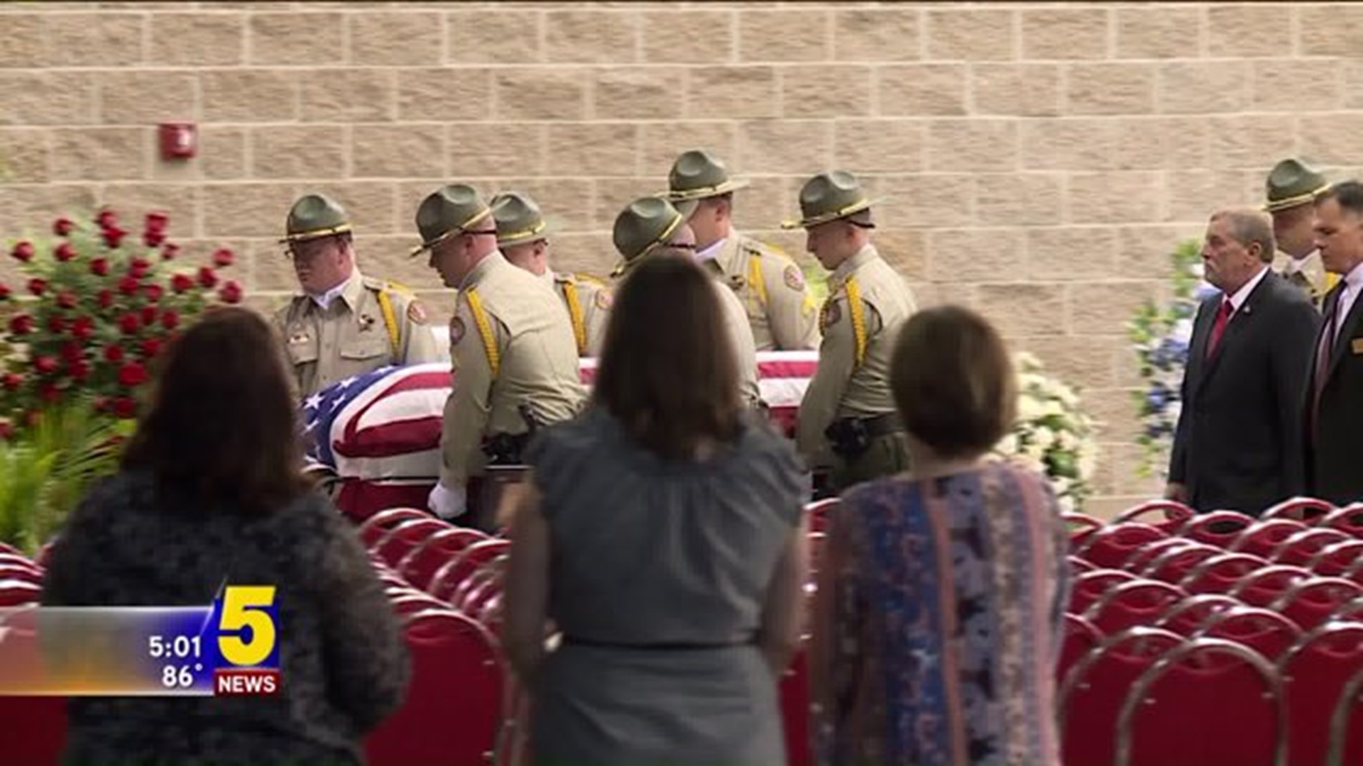 Deputy Bill Cooper`s Funeral