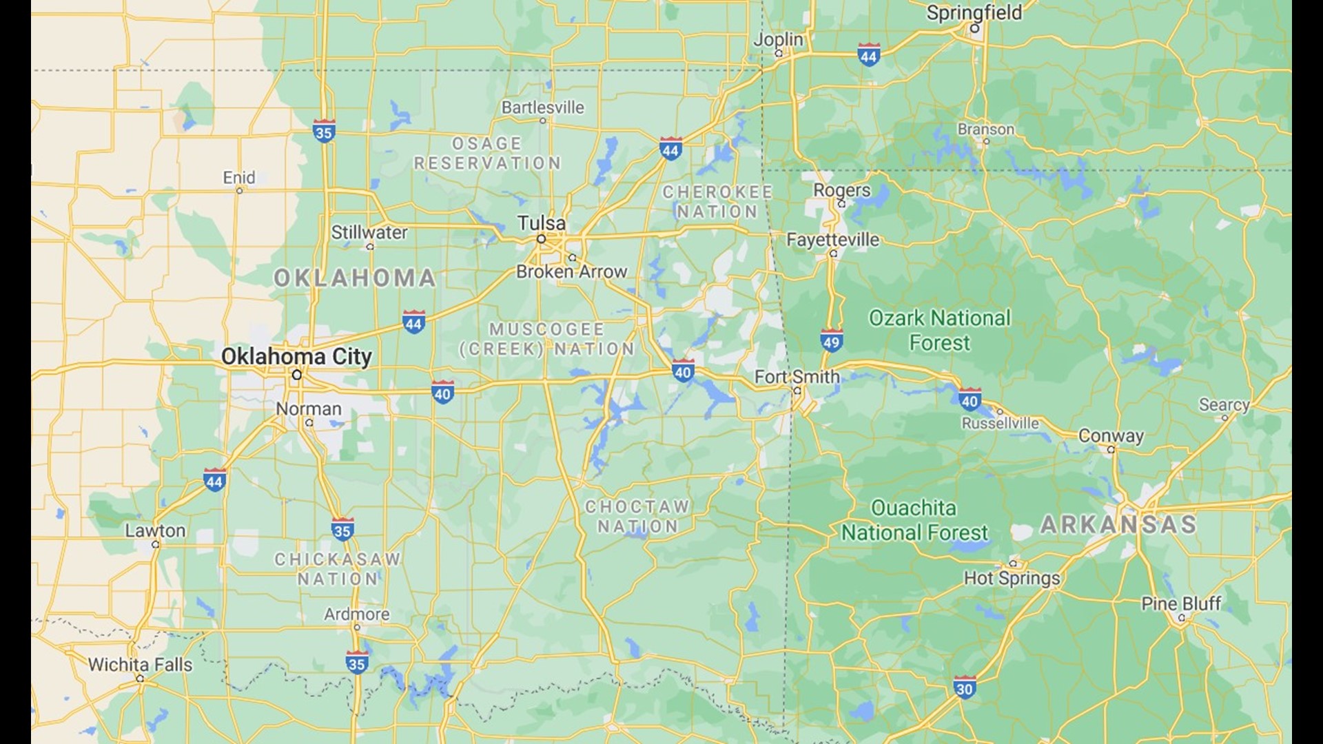 Native American reservation boundaries now on Google Maps | 5newsonline.com