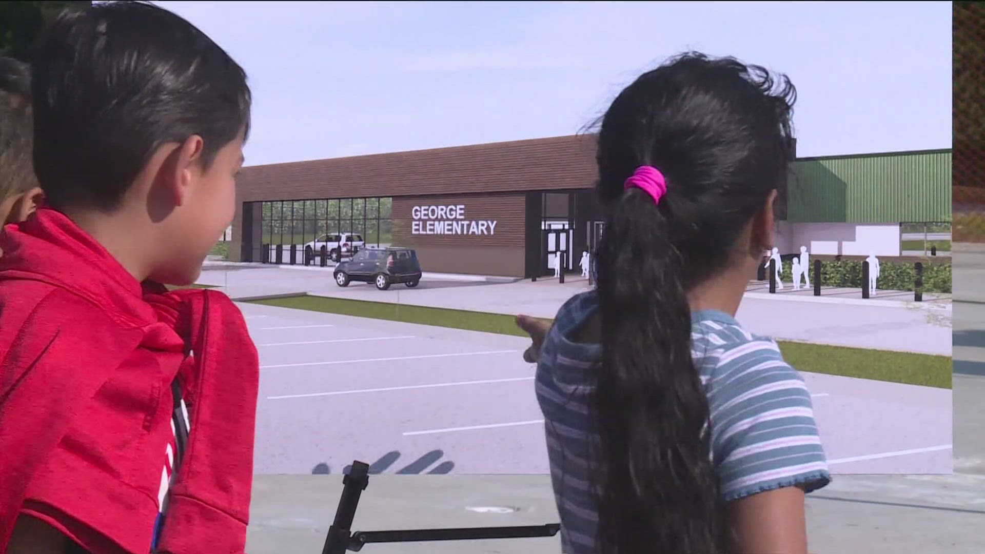 The new facilities include major updates to George Elementary, Central and Southwest Junior Highs, and Springdale High School.