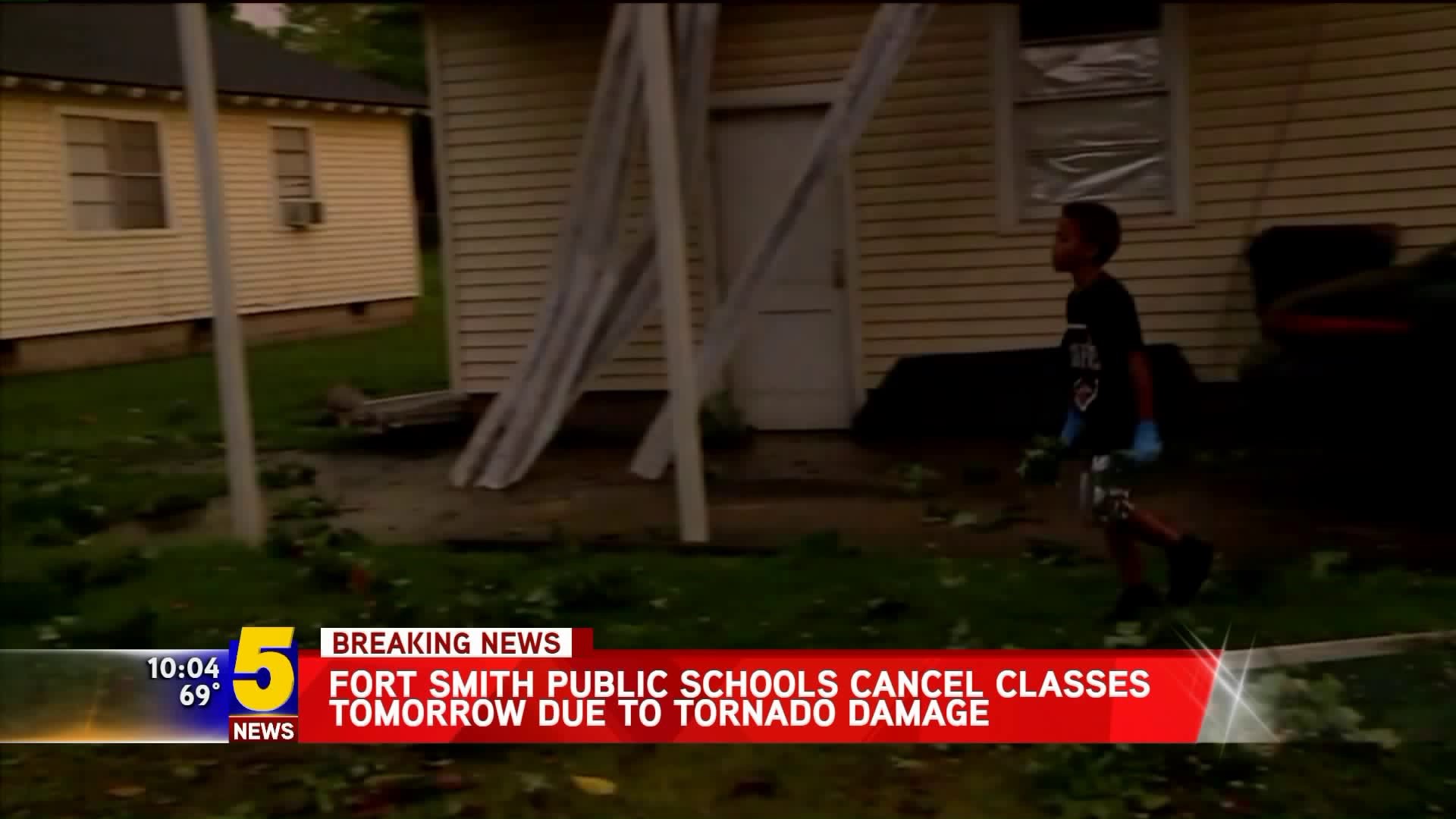 Fort Smith Public Schools Closed Due To Tornado Damage