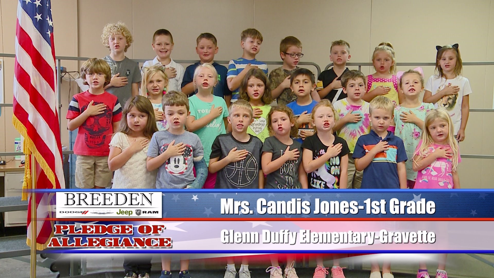 Mrs. Candis Jones  1st Grade Glenn Duffy Elementary, Gravette