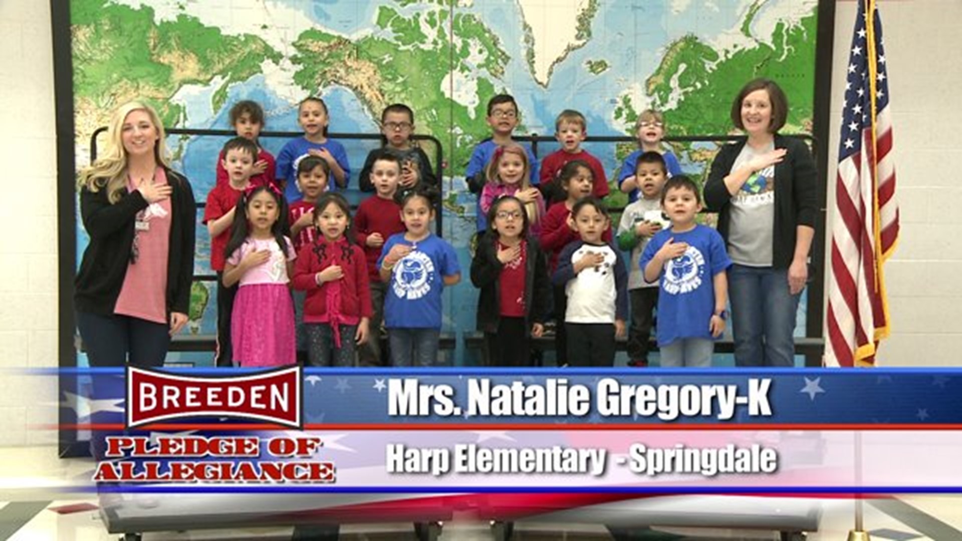 Harp Elementary, Springdale - Mrs. Gregory Kindergarten