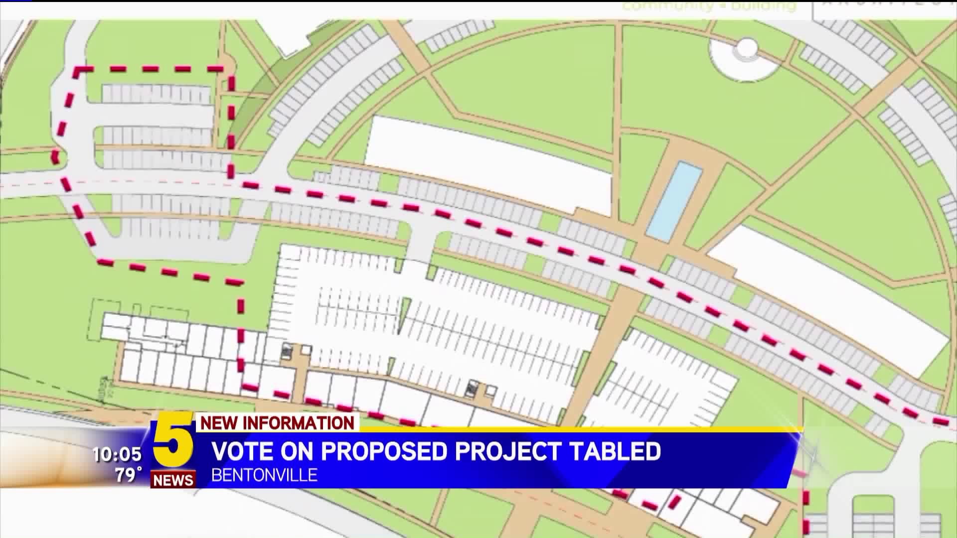 Vote On Proposed Project Tabled