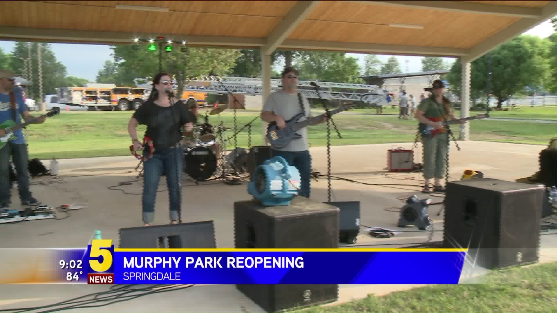 Murphy Park Reopens To Public