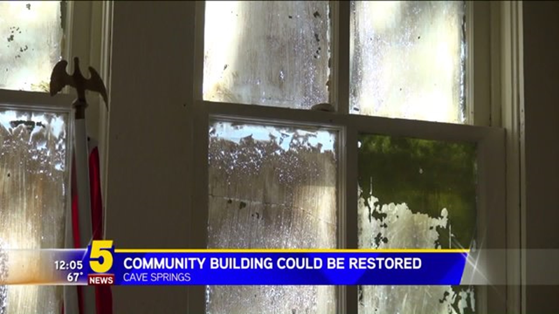 COMMUNITY BUILDING COULD GET RESTORED
