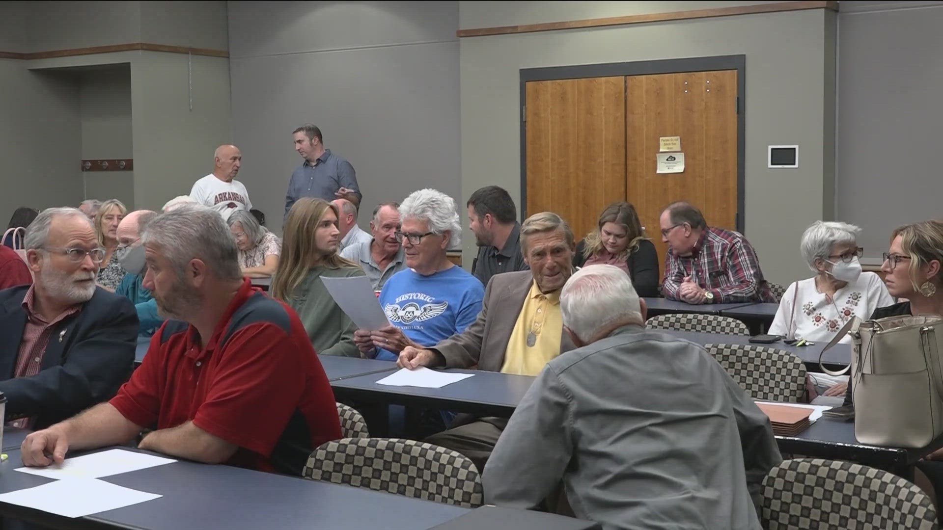 A town hall was held in Fort Smith tonight to get public input on a FOIA amendment constructed to protect citizen's rights to information regarding government.