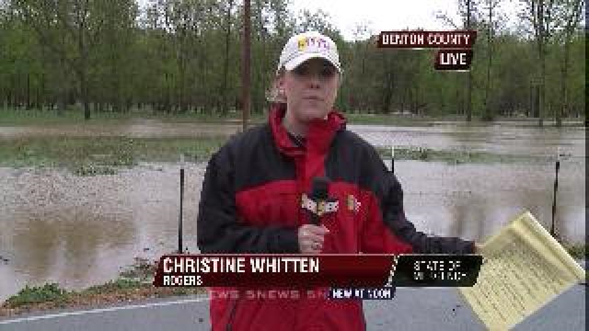 Flooded Roads Leave Drivers Stranded