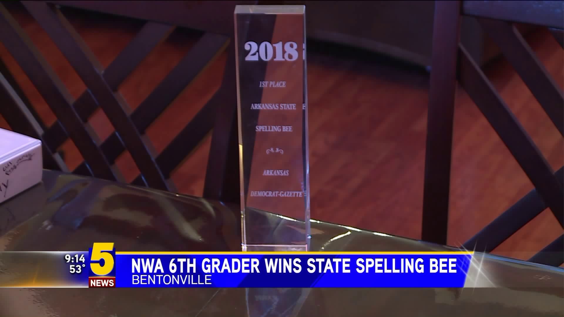 6th-Grader Wins Spelling Bee