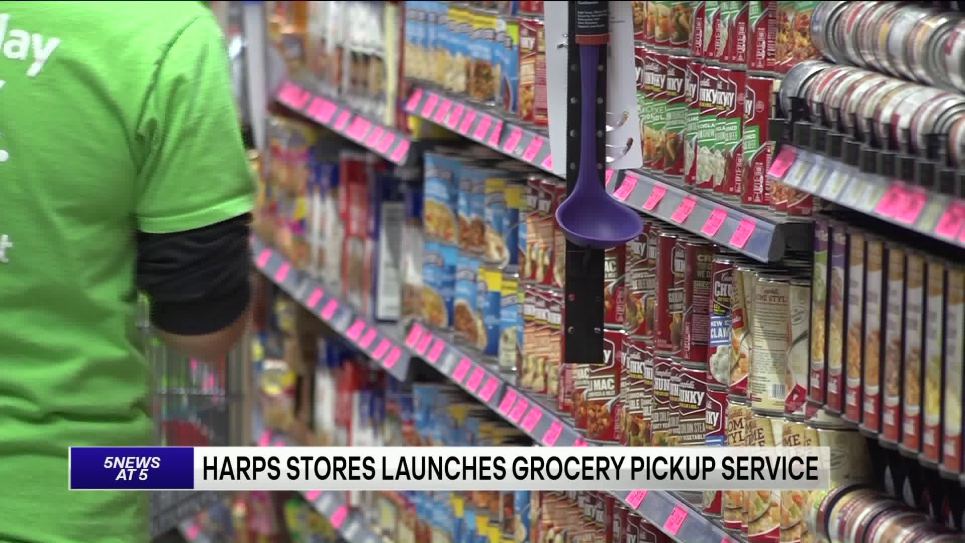 Harps Food Stores Launches Grocery Pickup Service