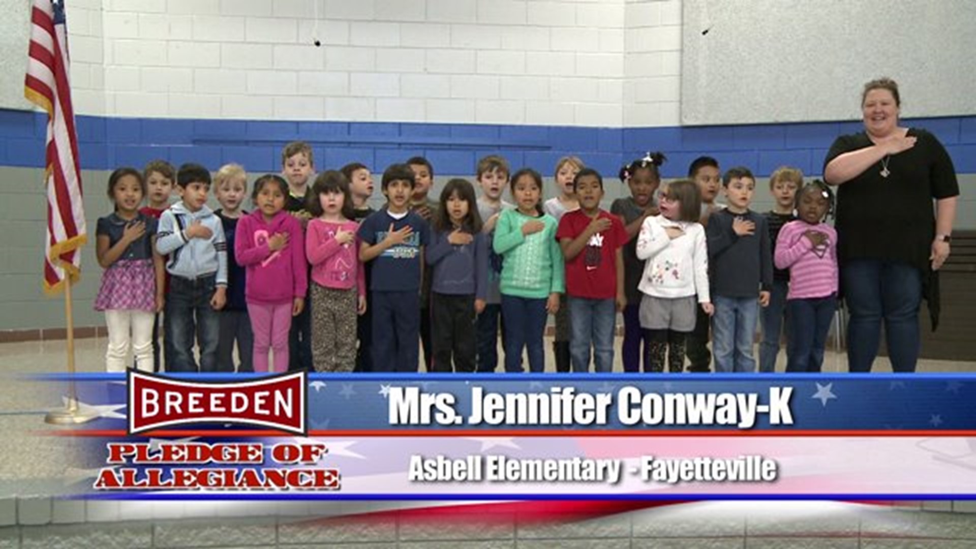 Asbell Elementary - Fayetteville, Mrs. Conway - Kindergarten