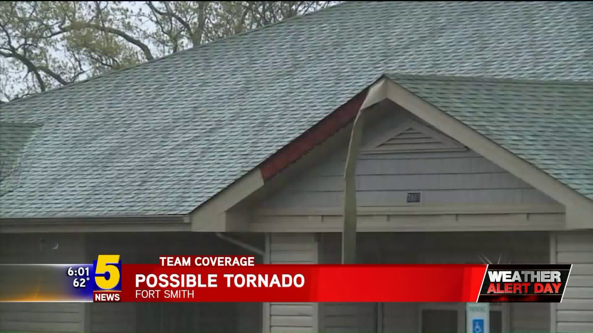 Possible Tornado In Fort Smith